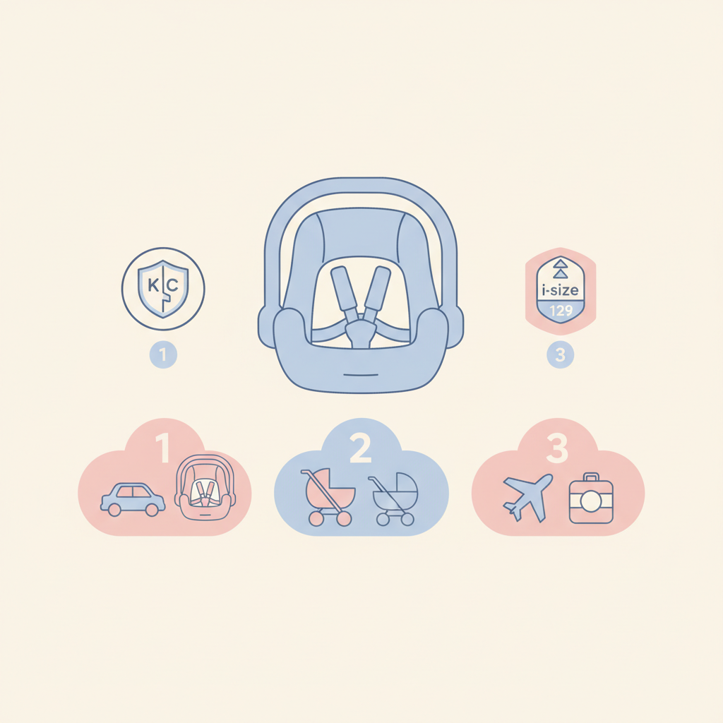 영아 외출 시나리오별 우선순위 의사결정 인포그래픽