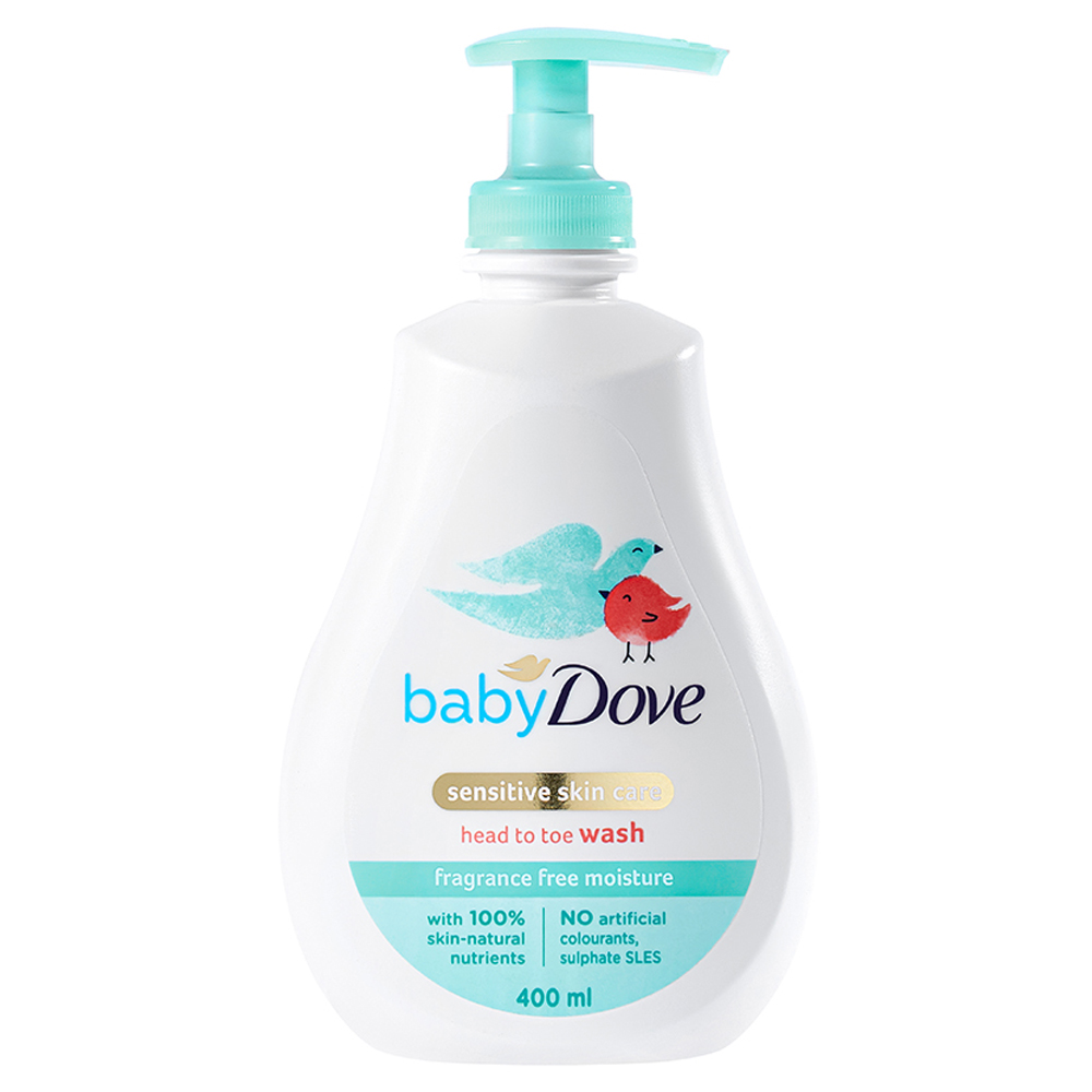 베이비도브 유아용 바디워시 프래그런스 프리, 400ml, 1개 - 12,500원
