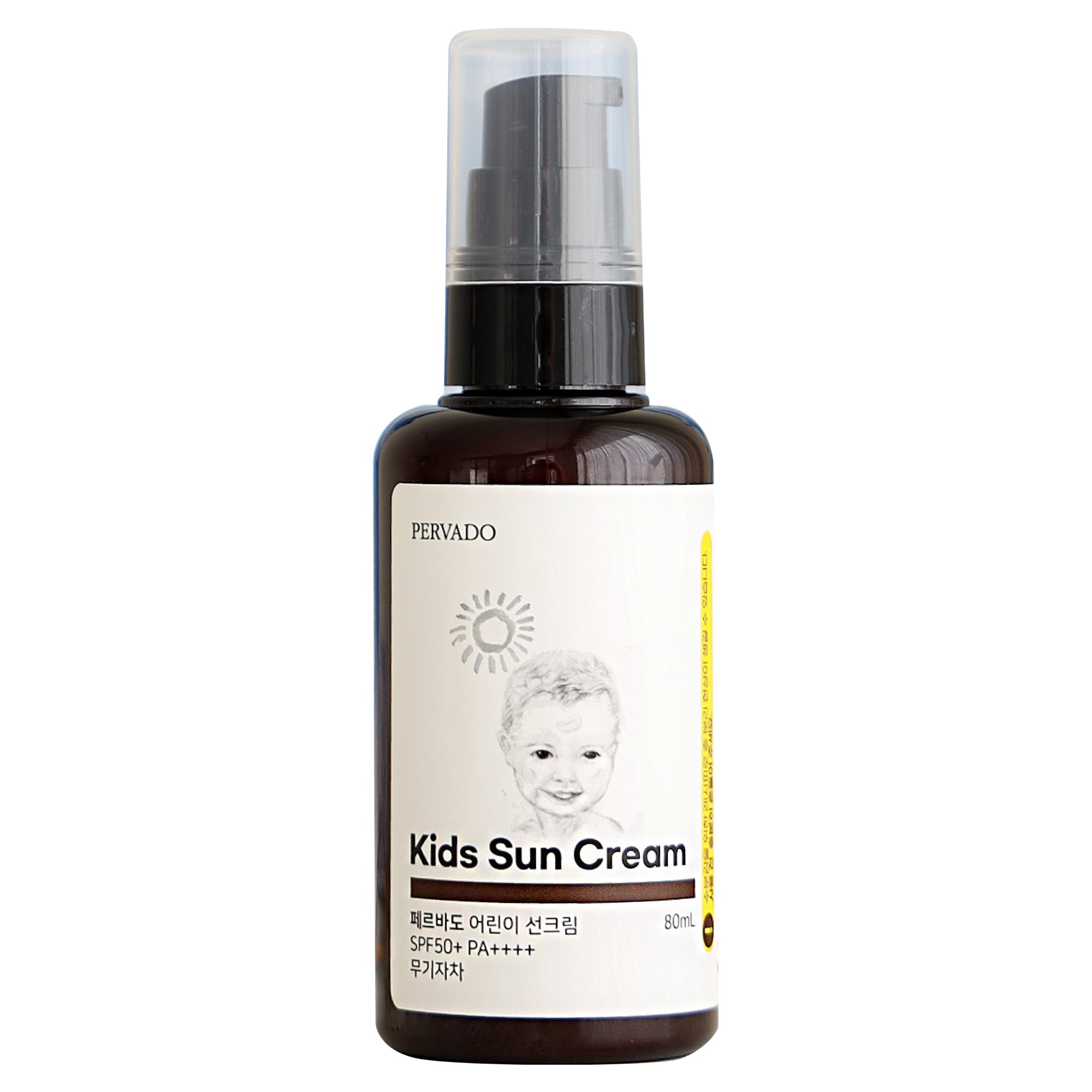 페르바도 유아용 눈시림제로 논나노 무기자차 선크림 SPF50+ PA++++ 80ml - 20,900원