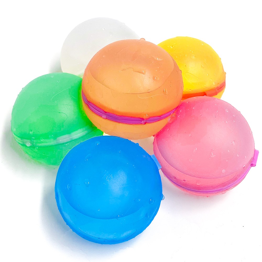 KC인증 크앤비 재사용가능 자석 물풍선 물놀이 공 6p - 9,200원